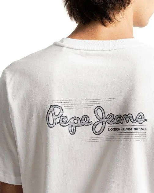 Camiseta Pepe Jeans London Single Cliford Blanco