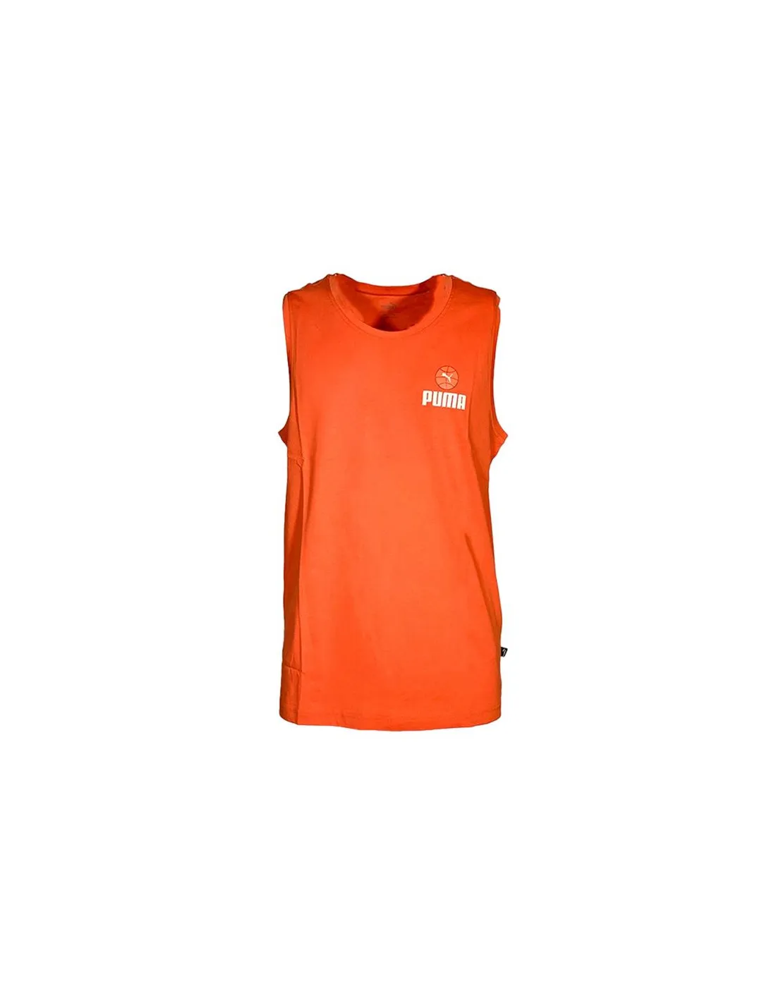 Camiseta Puma Bppo-000771 Blank Ba Hombre Naranja