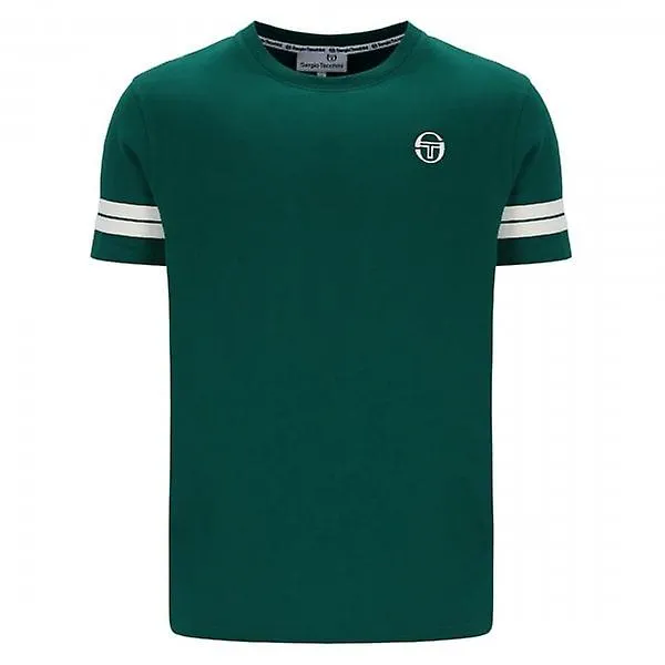 Camiseta Sergio Tacchini Grello Cuello Redondo para hombre Evergreen STM18376