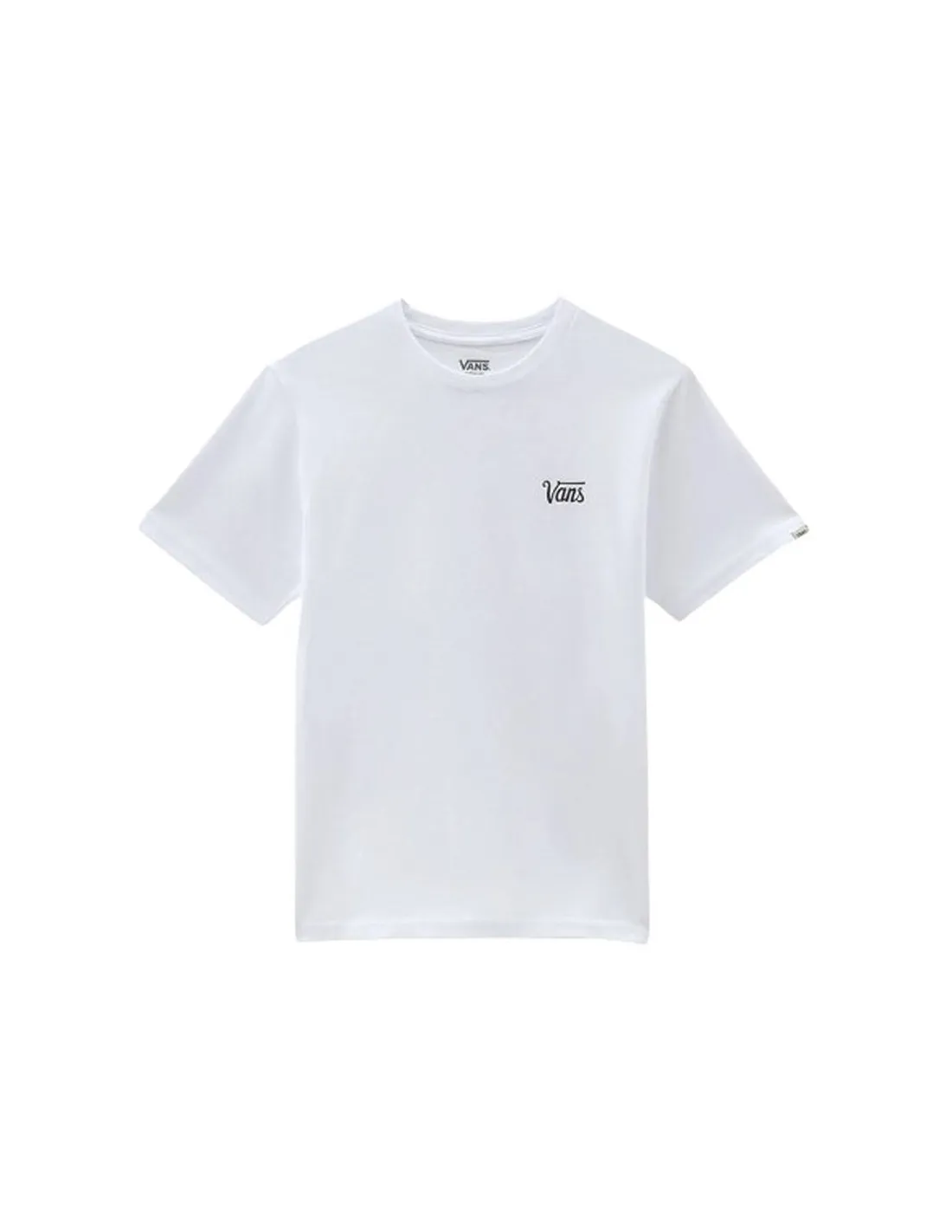 Camiseta Vans Mini-Script B Blanco Hombre