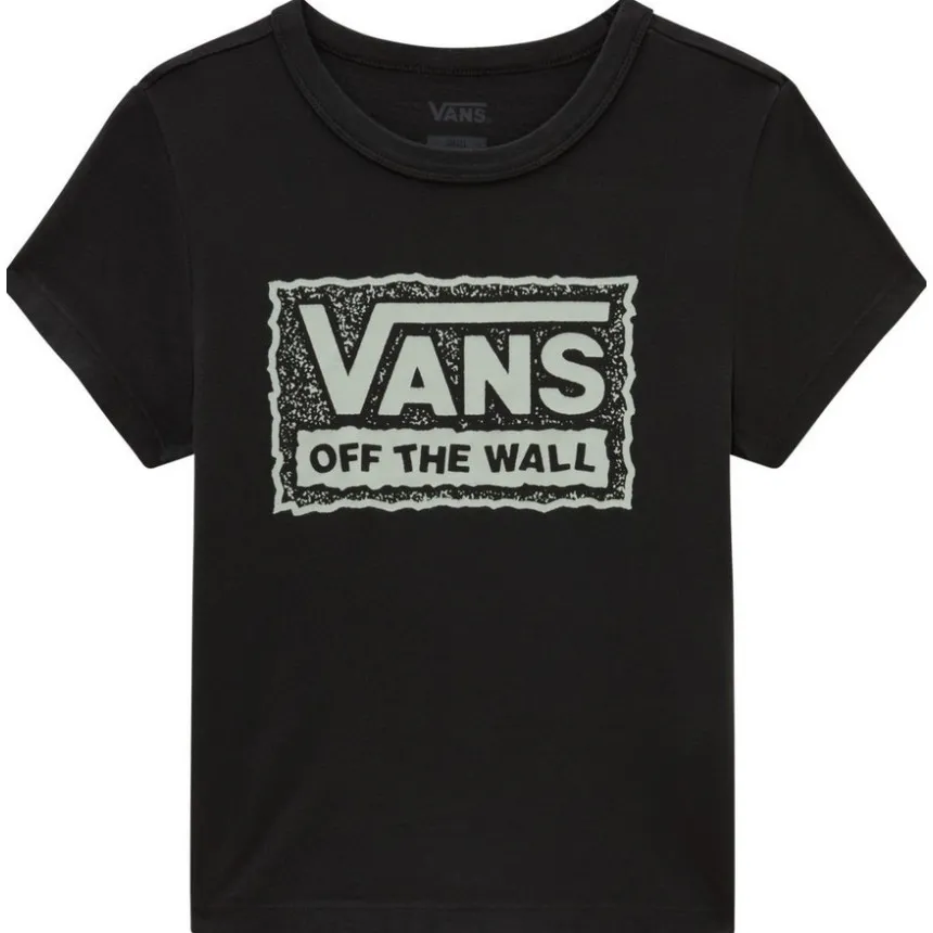 Camiseta Vans Rugged Box Logo Para Mujer