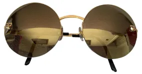 Cartier Lentes de sol Dorado 