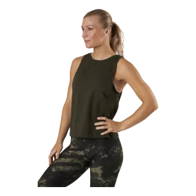 Casall Iconic Loose Tank Forest Green