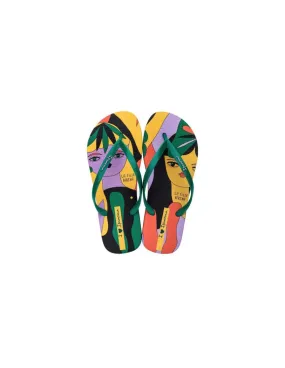 Chanclas Ipanema Mujer Graffiti Lila Green