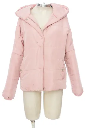 Chaqueta / Abrigo color Rosado - Stradivarius