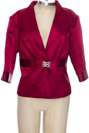 Chaqueta / Abrigo color Vinotinto - Closeando