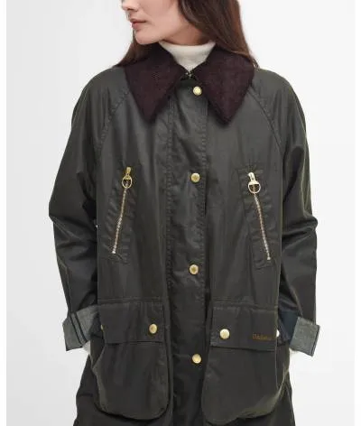 Chaqueta Barbour Ebberstone olive ancient