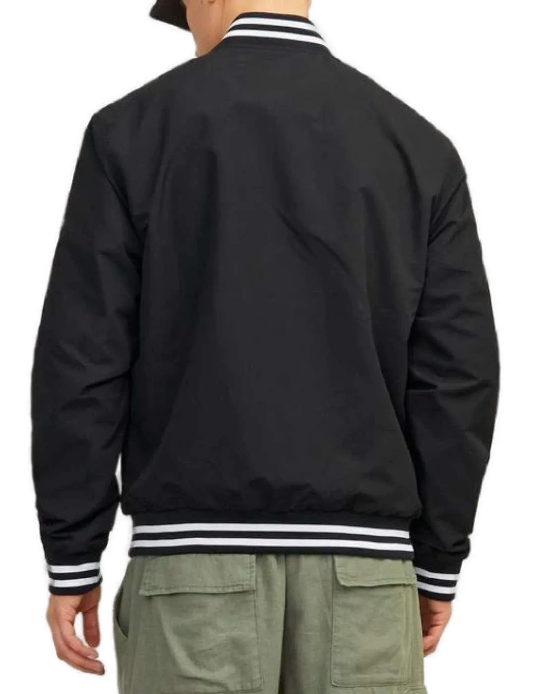 Chaqueta bomber Jack&Jones Marbella negro para hombre