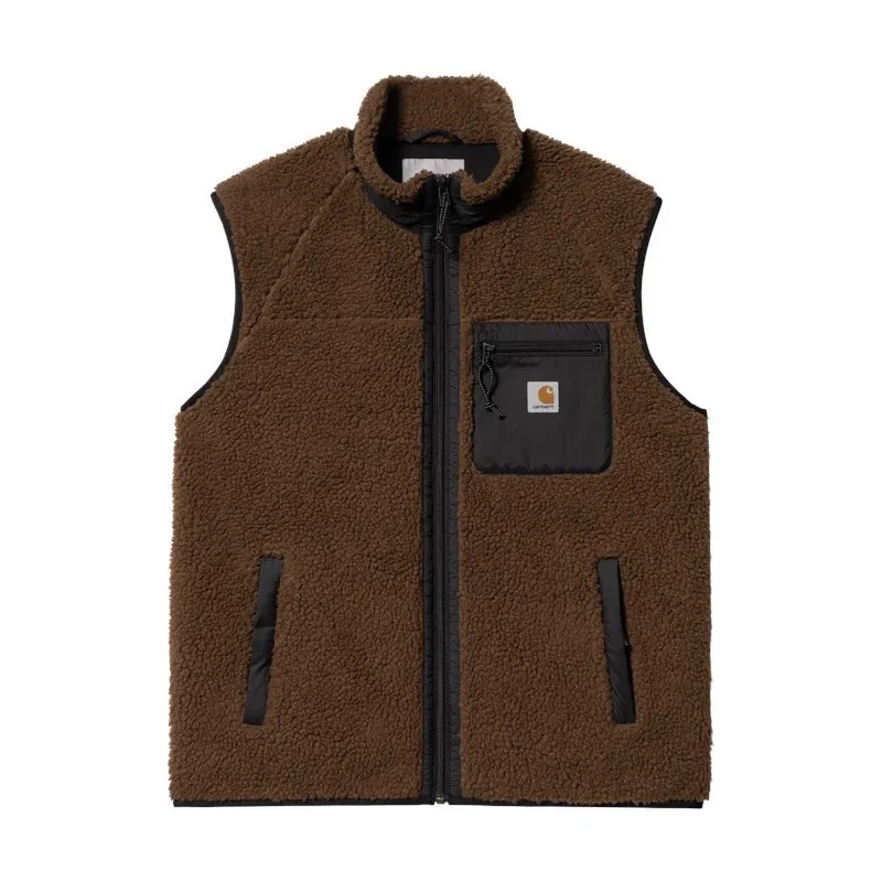 Chaqueta Carhartt WIP: Prentis Vest Liner (Deep H Brown Black)