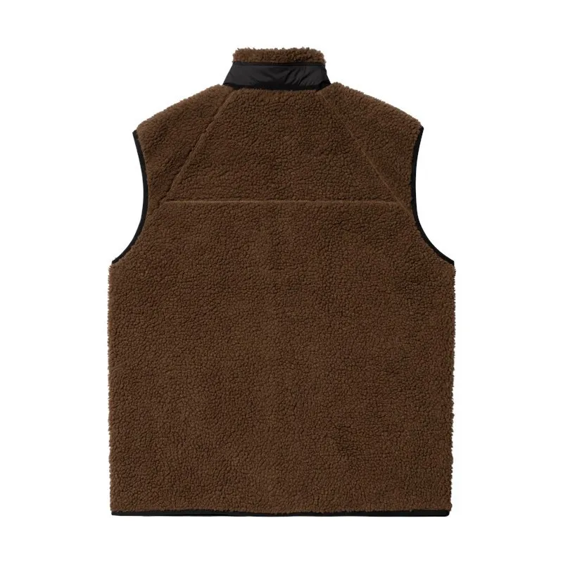 Chaqueta Carhartt WIP: Prentis Vest Liner (Deep H Brown Black)