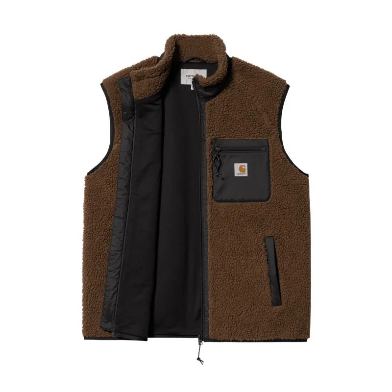 Chaqueta Carhartt WIP: Prentis Vest Liner (Deep H Brown Black)