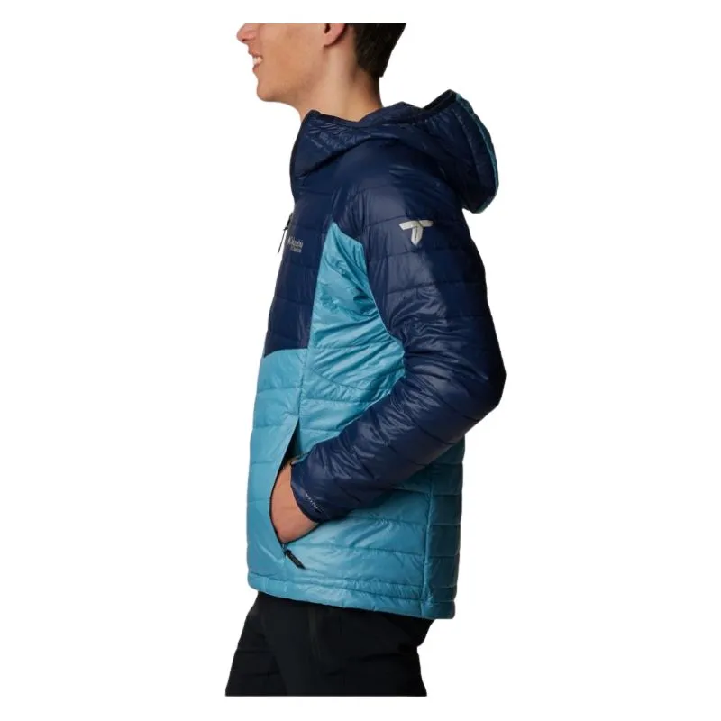 Chaqueta con capucha para hombre Columbia Platinum Peak (Azul)