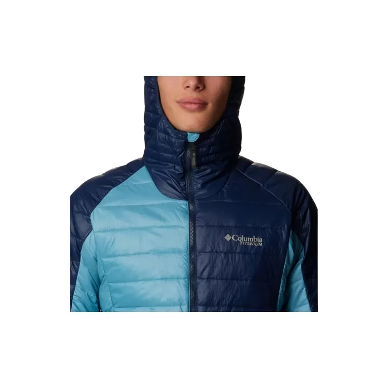 Chaqueta con capucha para hombre Columbia Platinum Peak (Azul)