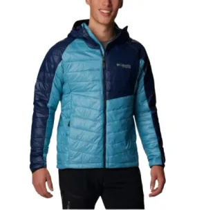 Chaqueta con capucha para hombre Columbia Platinum Peak (Azul)