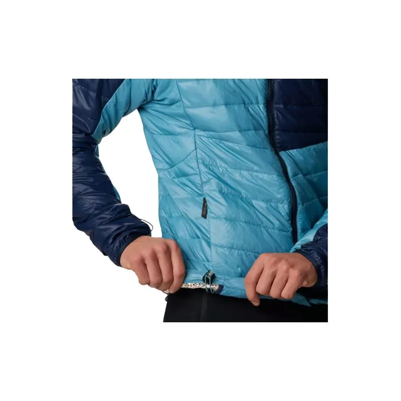 Chaqueta con capucha para hombre Columbia Platinum Peak (Azul)