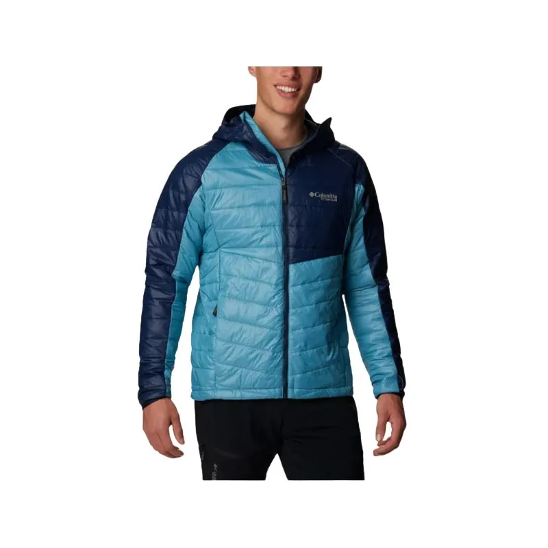 Chaqueta con capucha para hombre Columbia Platinum Peak (Azul)