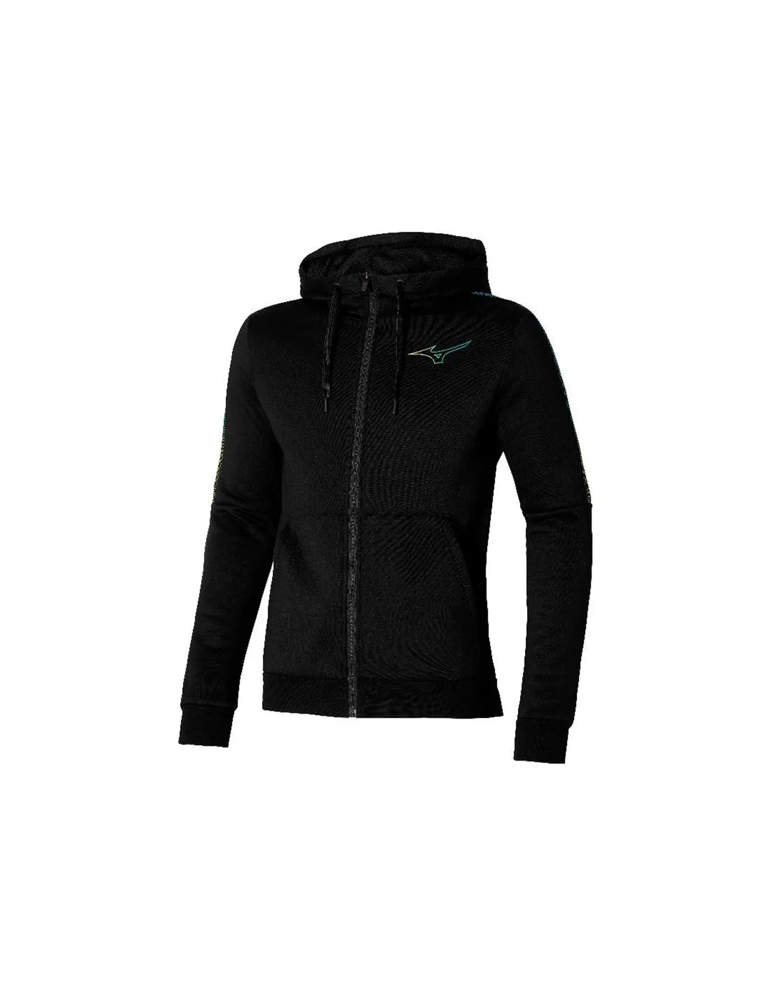 Chaqueta de Fitness Mizuno Release Sweat Negro Hombre