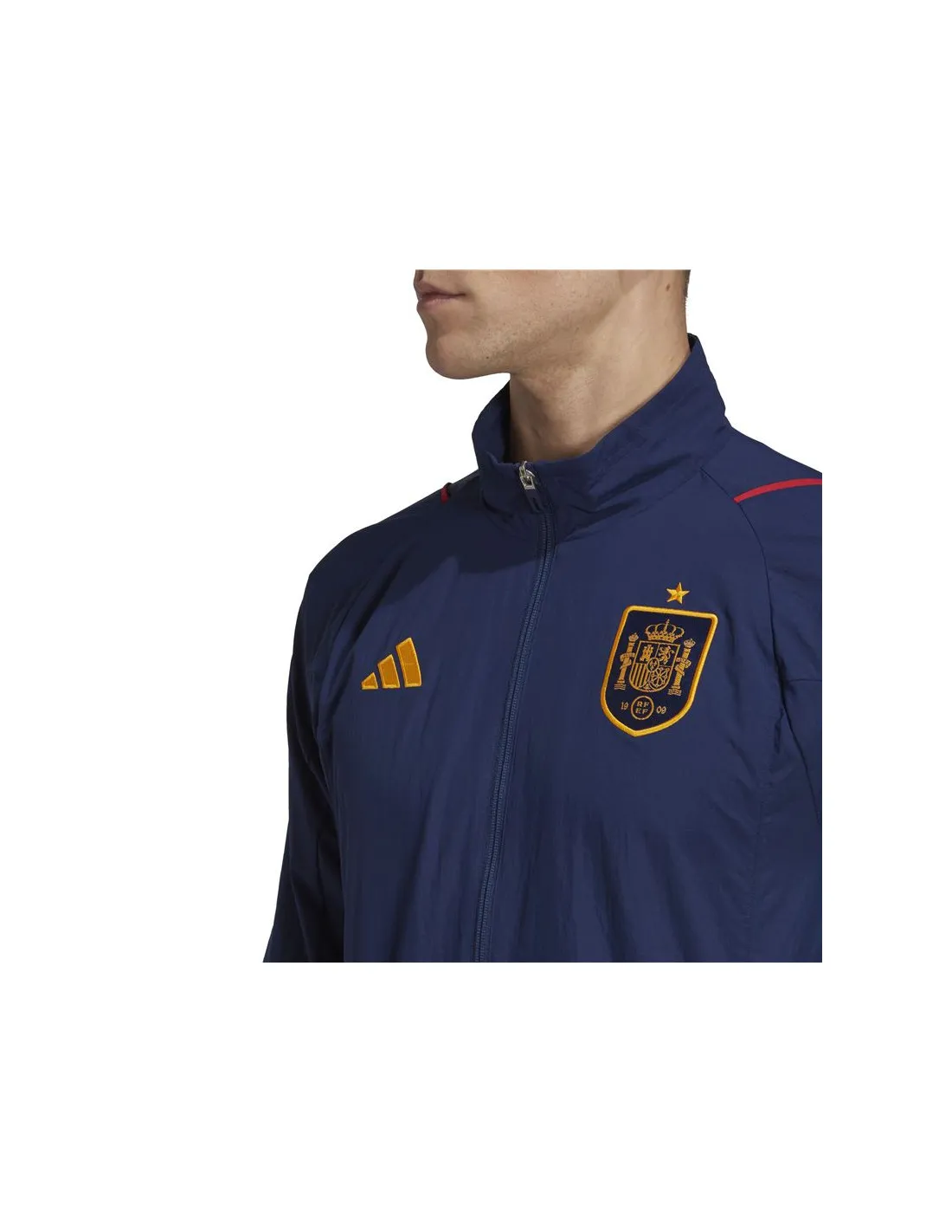 Chaqueta de fútbol adidas España Travel azul Hombre