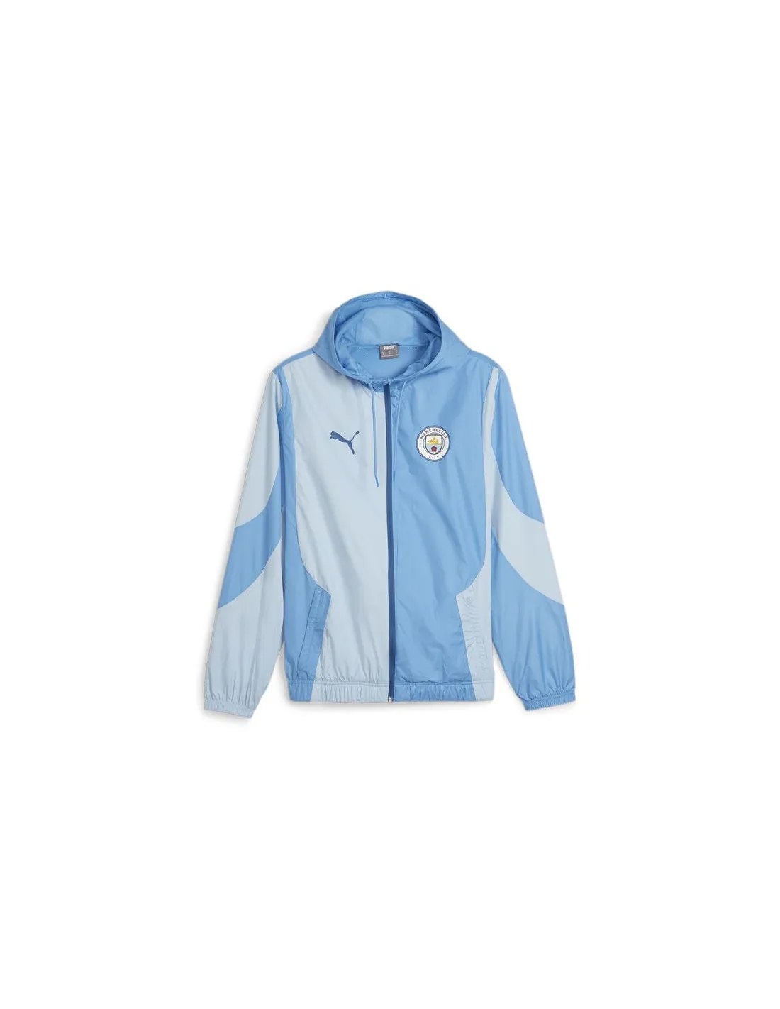 Chaqueta de Fútbol Puma Manchester City Prematch Hombre Azul