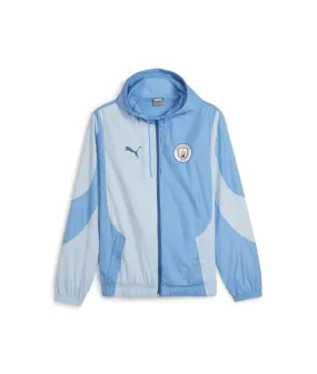 Chaqueta de Fútbol Puma Manchester City Prematch Hombre Azul