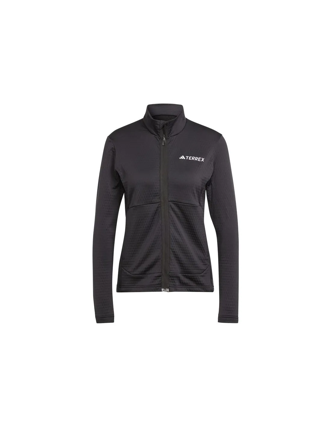 Chaqueta de Montaña adidas Terrex Multi Light Fleece Mujer Negro