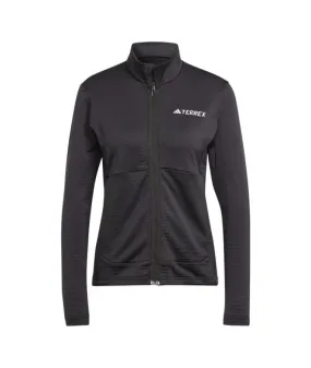 Chaqueta de Montaña adidas Terrex Multi Light Fleece Mujer Negro