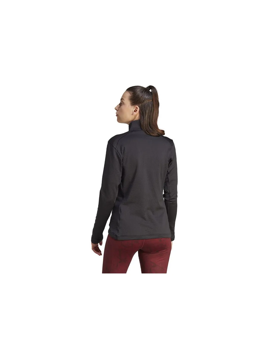 Chaqueta de Montaña adidas Terrex Multi Light Fleece Mujer Negro