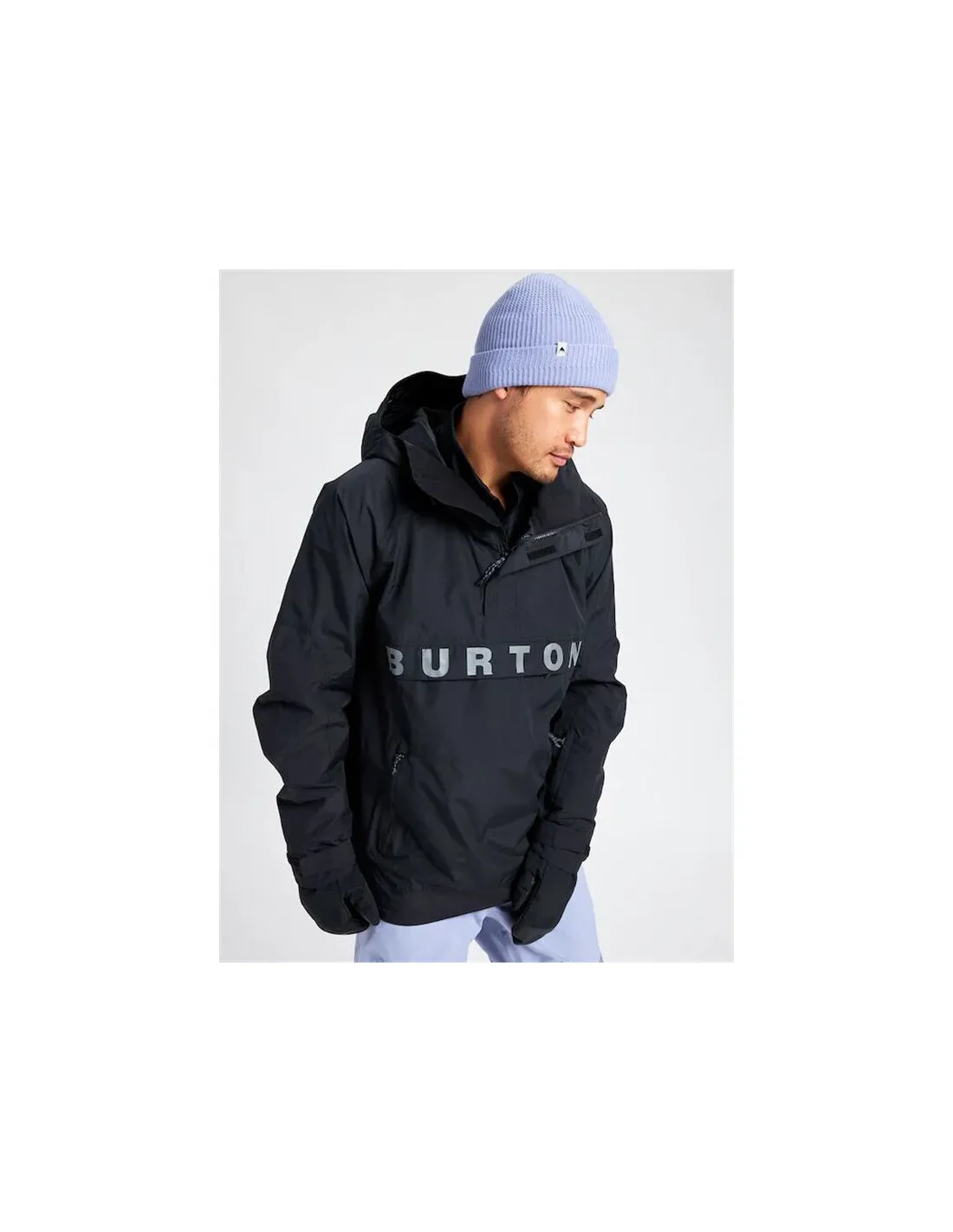 Chaqueta de Montaña Burton Frostner Anorak Negro Hombre