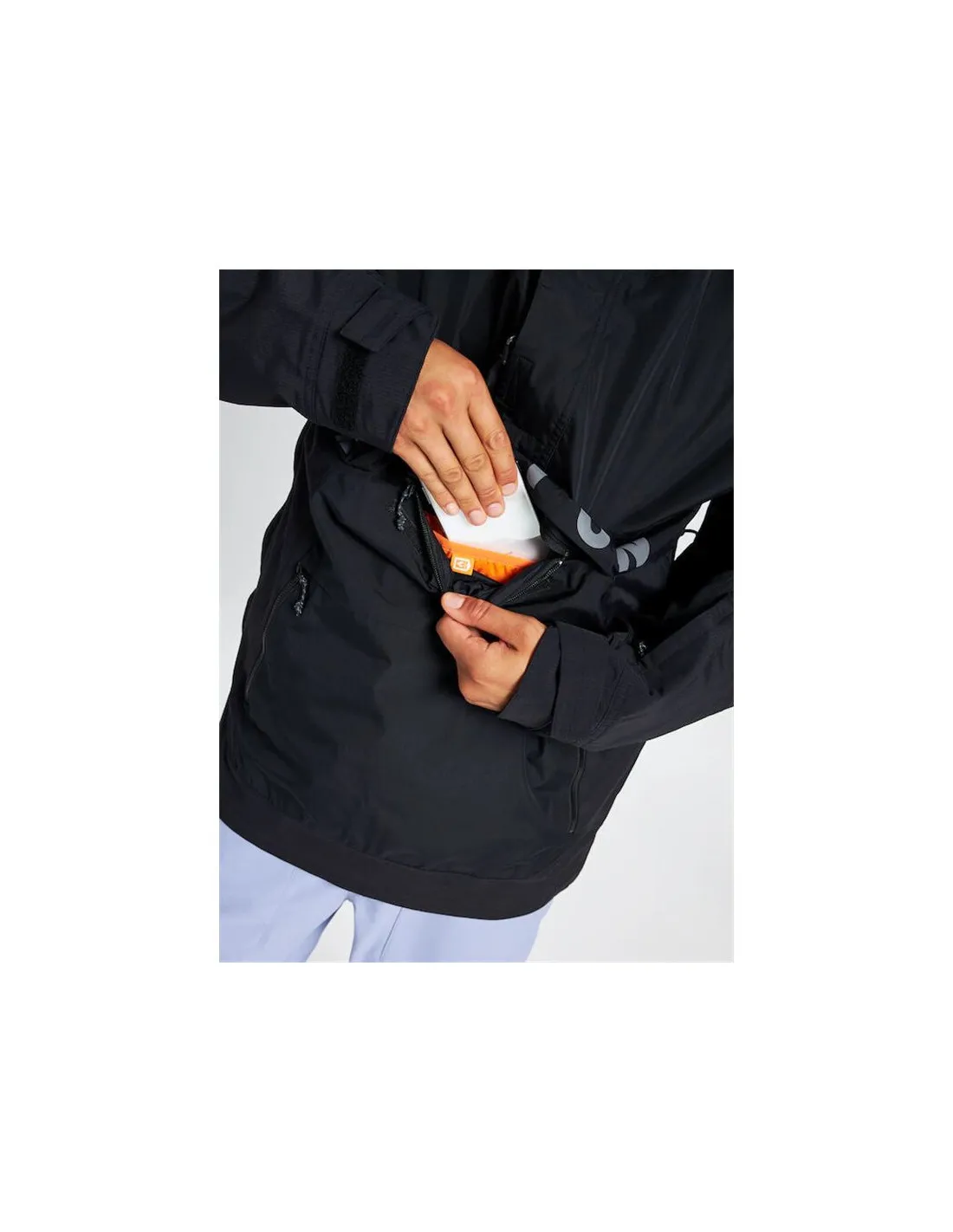 Chaqueta de Montaña Burton Frostner Anorak Negro Hombre