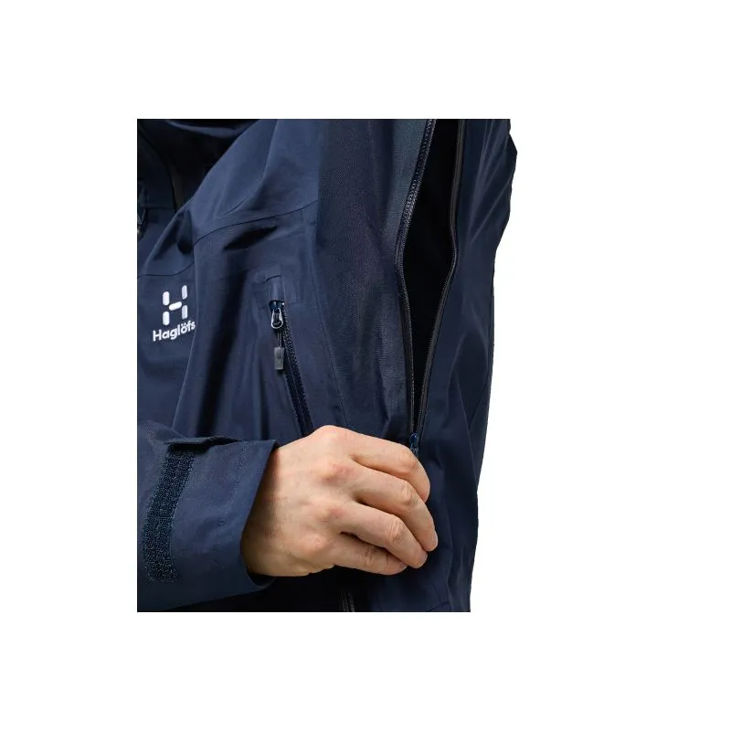 Chaqueta de montaña para hombre Haglöfs Roc Flash Gtx Jacket (Tarn Blue)