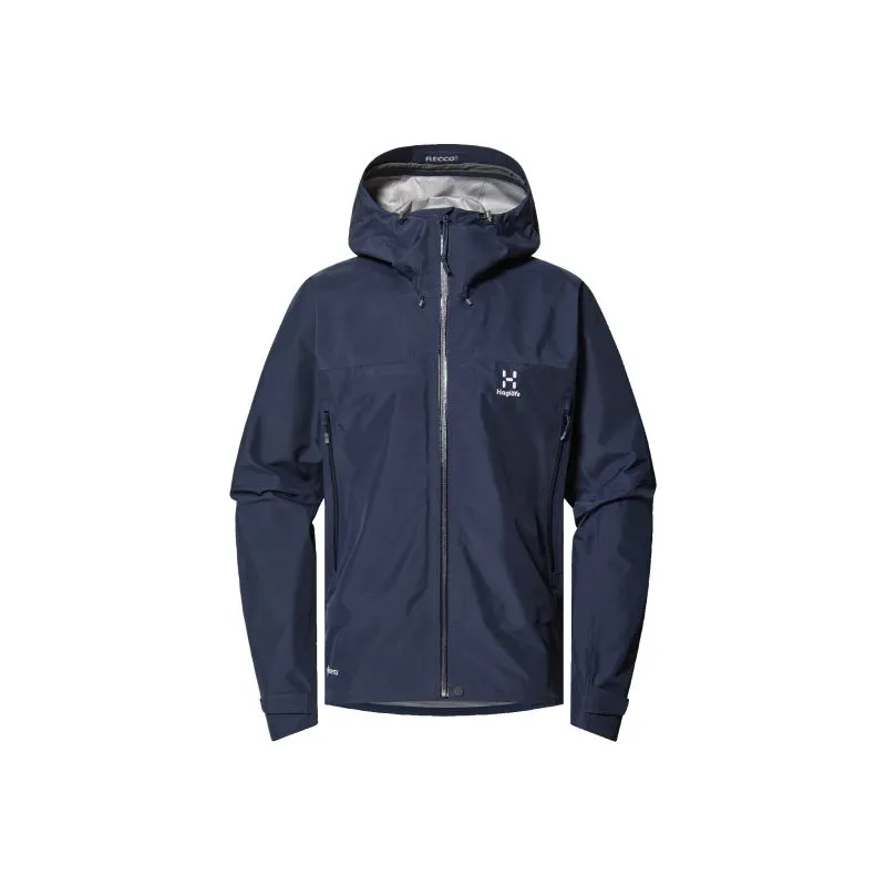 Chaqueta de montaña para hombre Haglöfs Roc Flash Gtx Jacket (Tarn Blue)