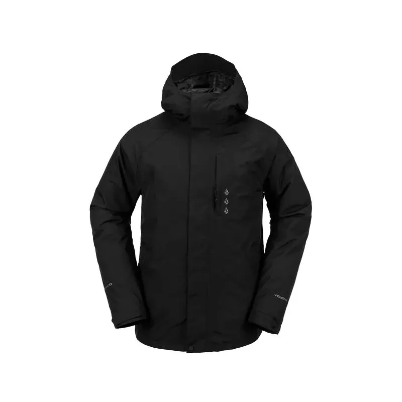 Chaqueta de snowboard para hombre Volcom Chaqueta DUA INS GORE (NEGRO)