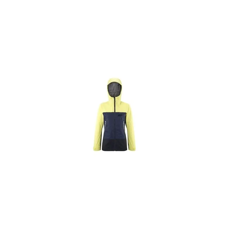 CHAQUETA GORETEX MILLET KAMET GTX (AZUL/AMARILLO) MUJER