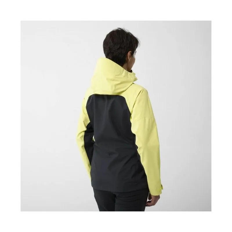 CHAQUETA GORETEX MILLET KAMET GTX (AZUL/AMARILLO) MUJER