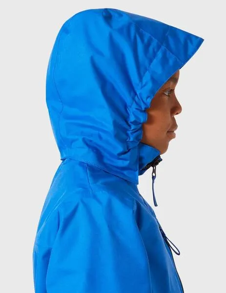 Chaqueta Helly Hansen Crew Hooded azul para niño y niña