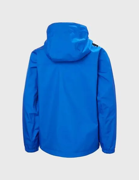 Chaqueta Helly Hansen Crew Hooded azul para niño y niña