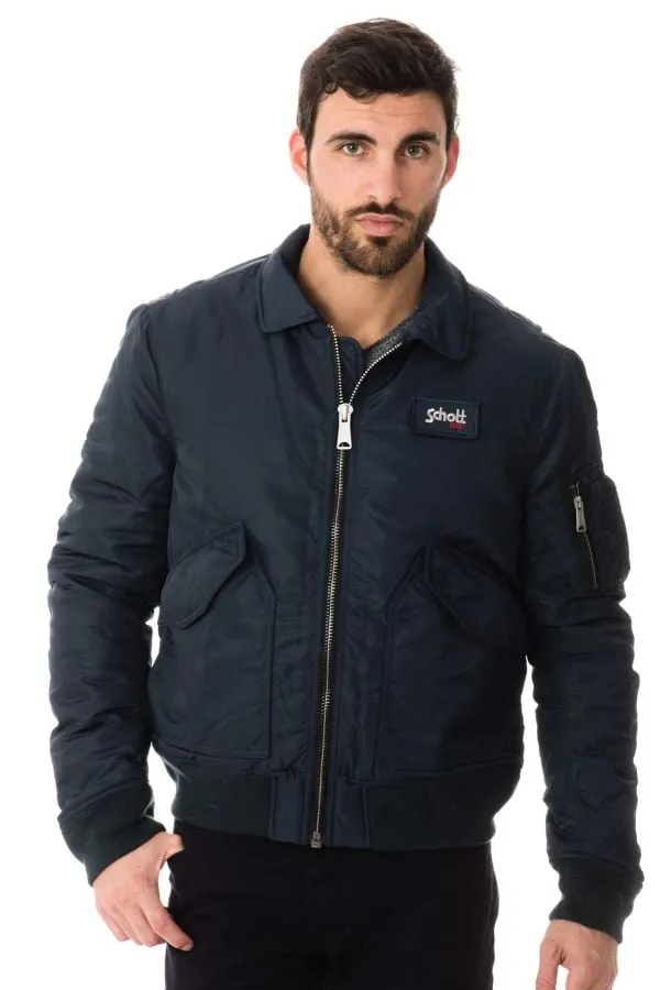 Chaqueta Hombre Schott 210100 Navy 