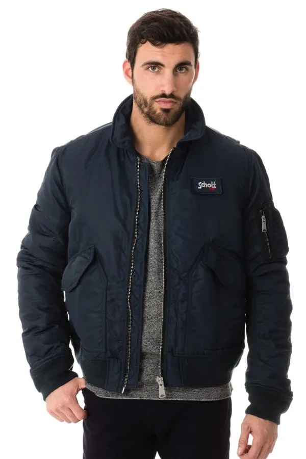 Chaqueta Hombre Schott 210100 Navy 