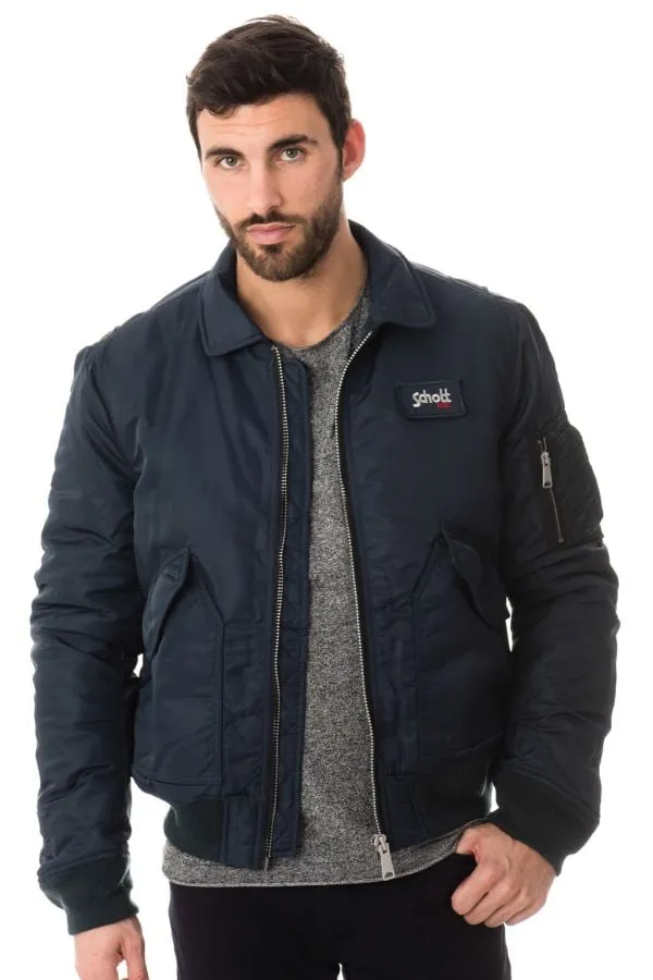 Chaqueta Hombre Schott 210100 Navy 