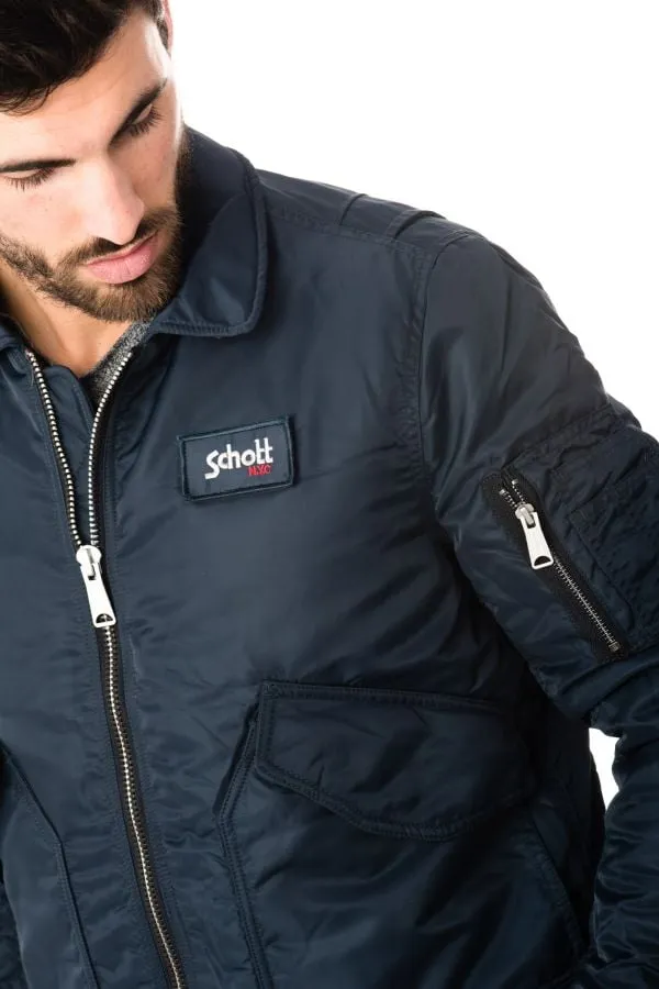 Chaqueta Hombre Schott 210100 Navy 