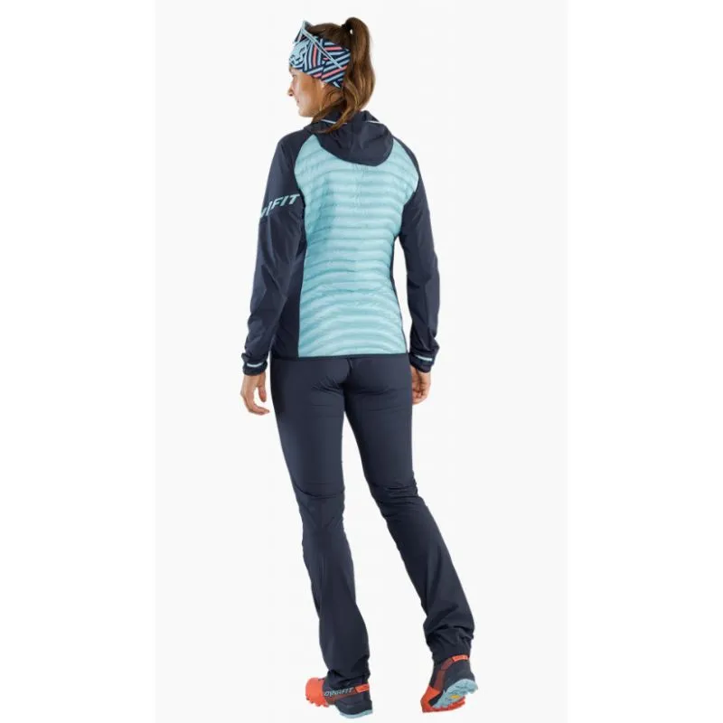 Chaqueta híbrida de mujer Dynafit TRANSALPER HYBRID INS JKT (azul MARINO AZUL)