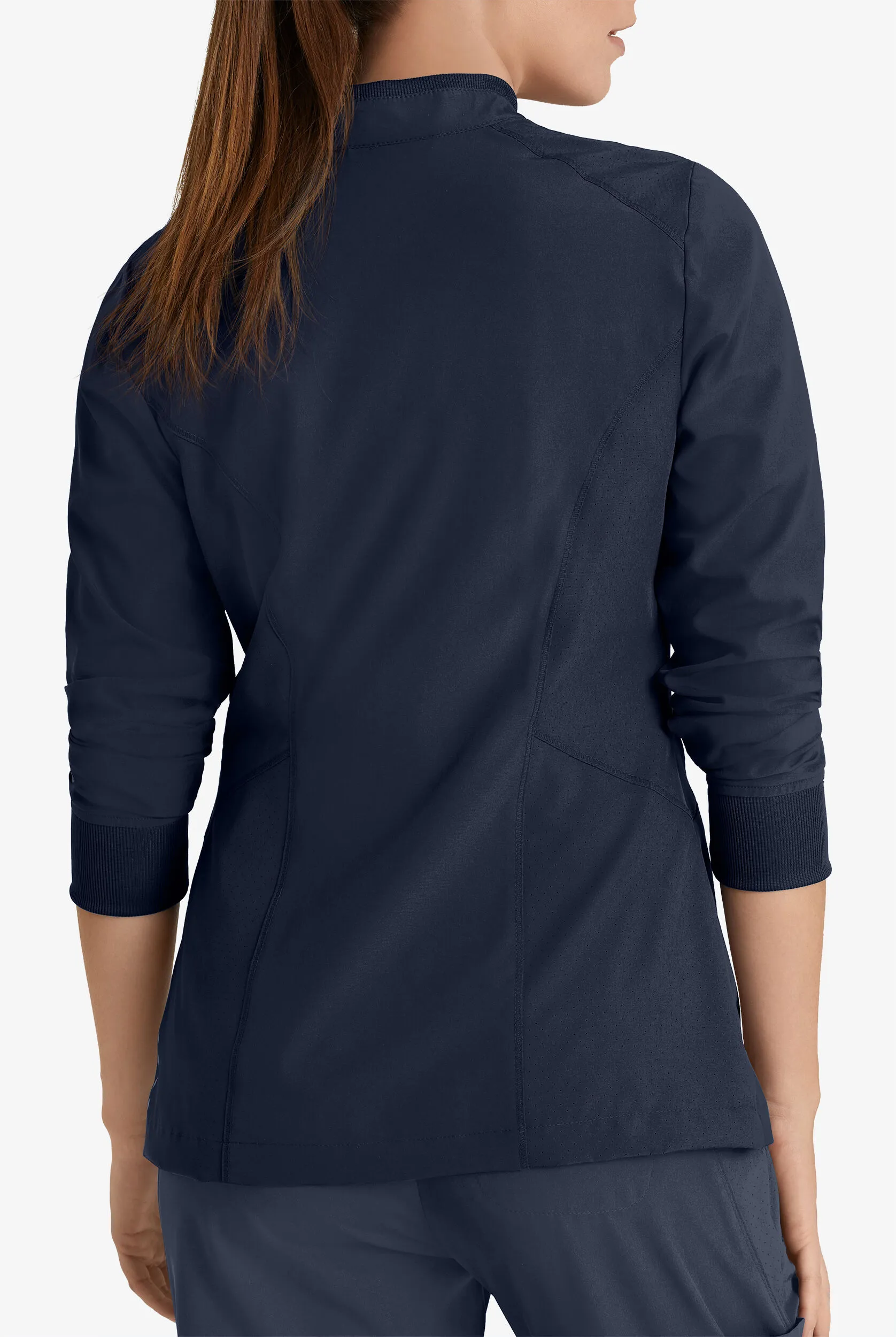 Chaqueta médica Barco One Venture STRETCH con ribete acanalado y 2 bolsillos para mujer