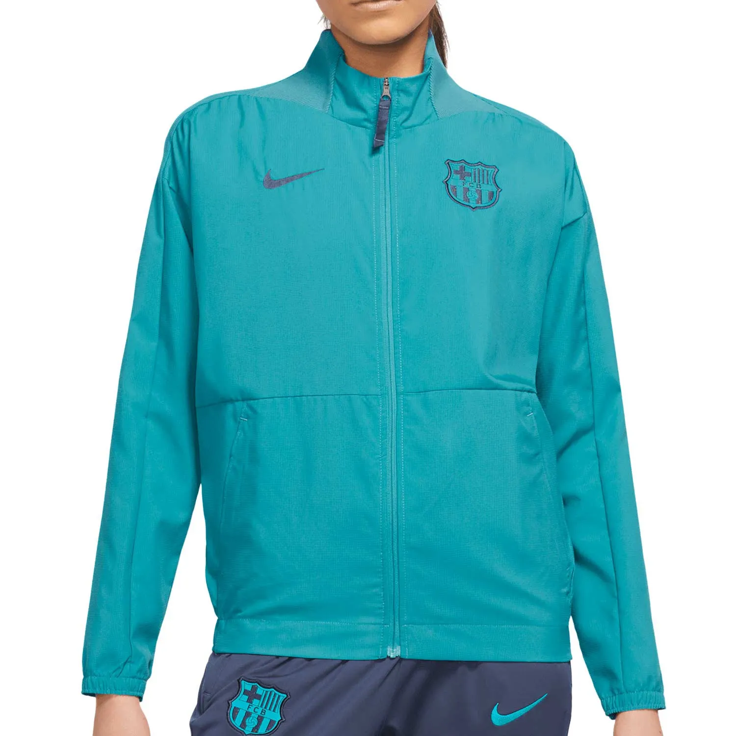 Chaqueta Nike 3a Barcelona mujer himno Dri-Fit