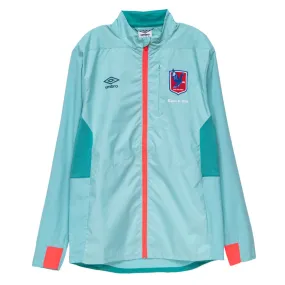 Chaqueta Rugby Hombre Umbro Pro Training Los Cóndores Turquesa