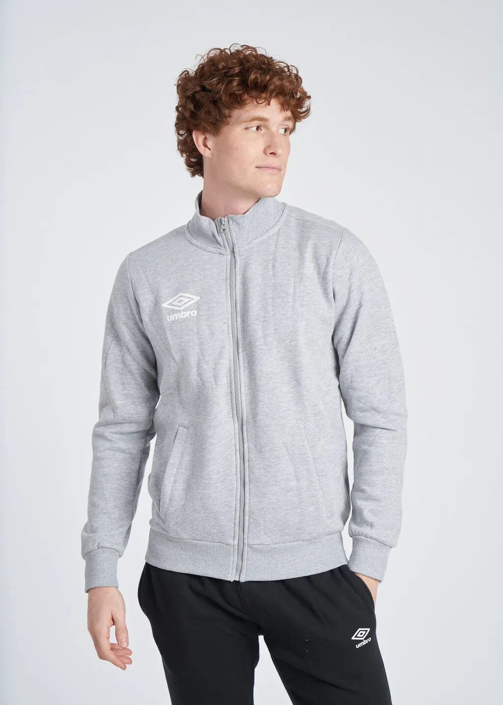 Chaqueta Umbro Wardrobe Zip Small Logo Grey