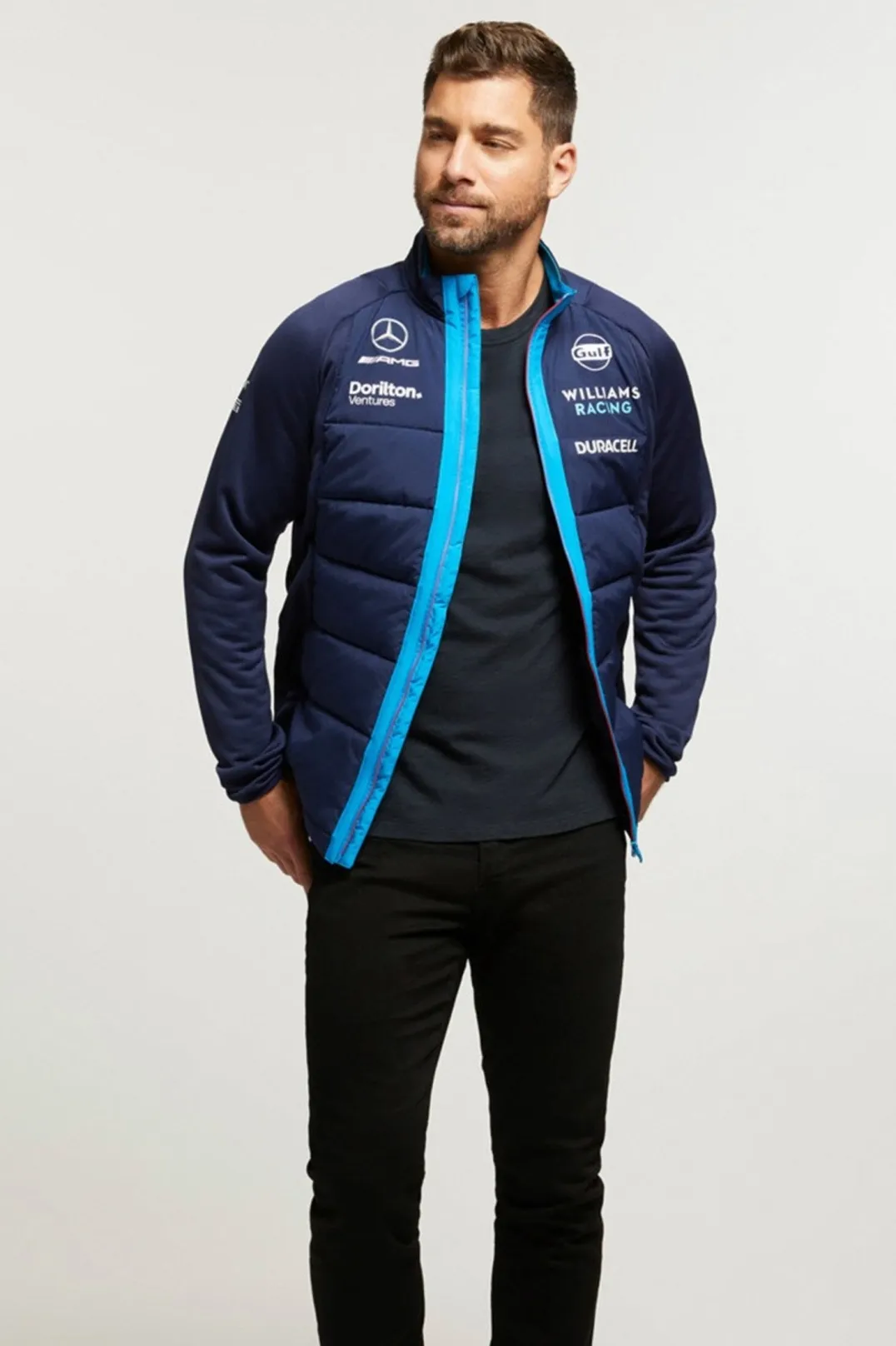 Chaqueta Umbro Williams Racing Thermal Jacket Peacoat / Diva Blue