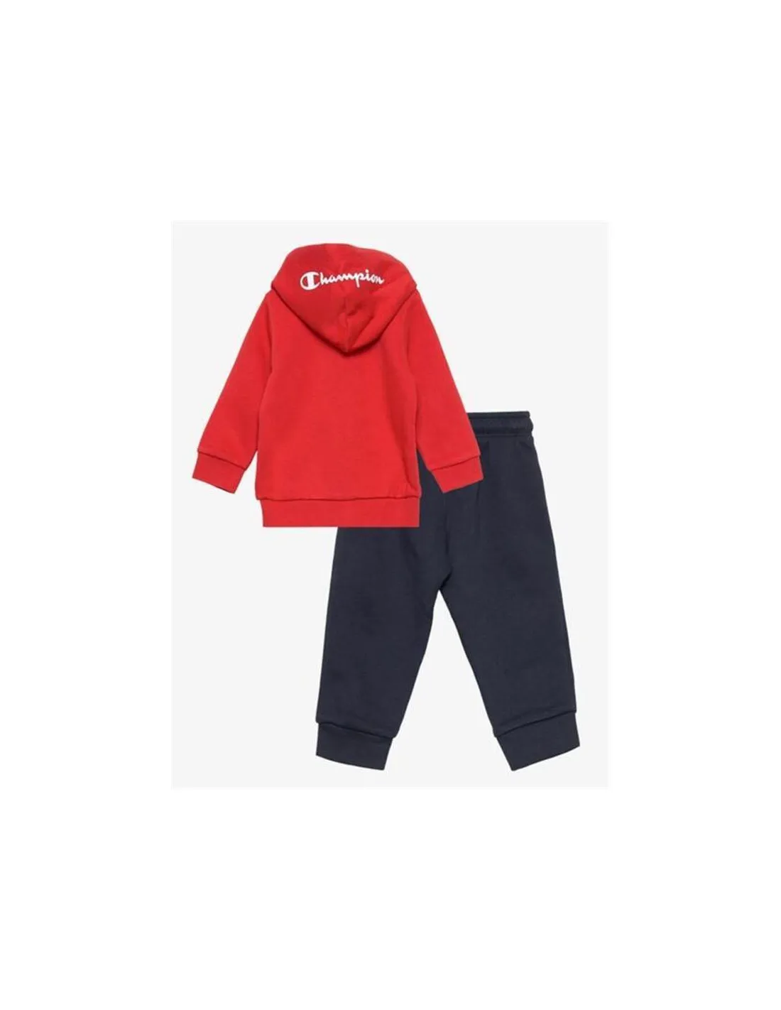 Chándal Champion Hooded Full Zip Suit Infantil Rojo