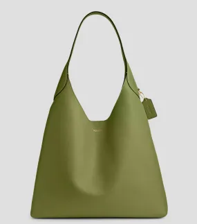 Coach Bolso shoulder Verde Lima en piel Brooklyn 39 Mujer