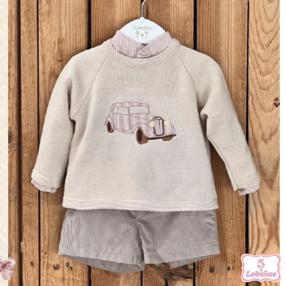 CONJUNTO BEBÉ NIÑO COCHE Valentina Bebés