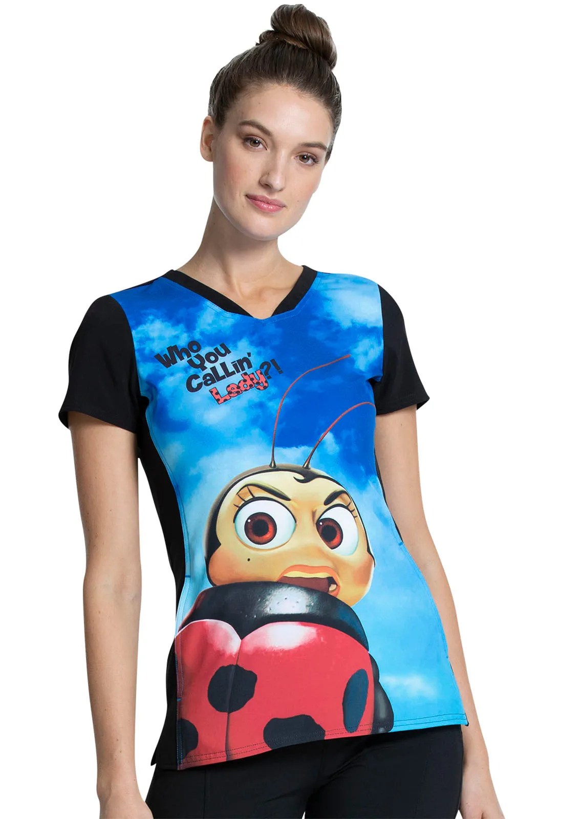 DISNEY VNECK TOP IN MY NAME IS FRANCIS